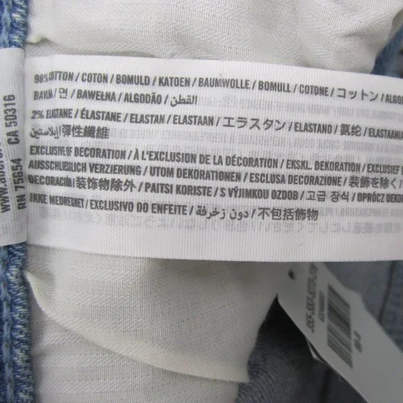 Hollister Cropped Jeans size 00R, W23 L25 NEW - Picture 6 of 12